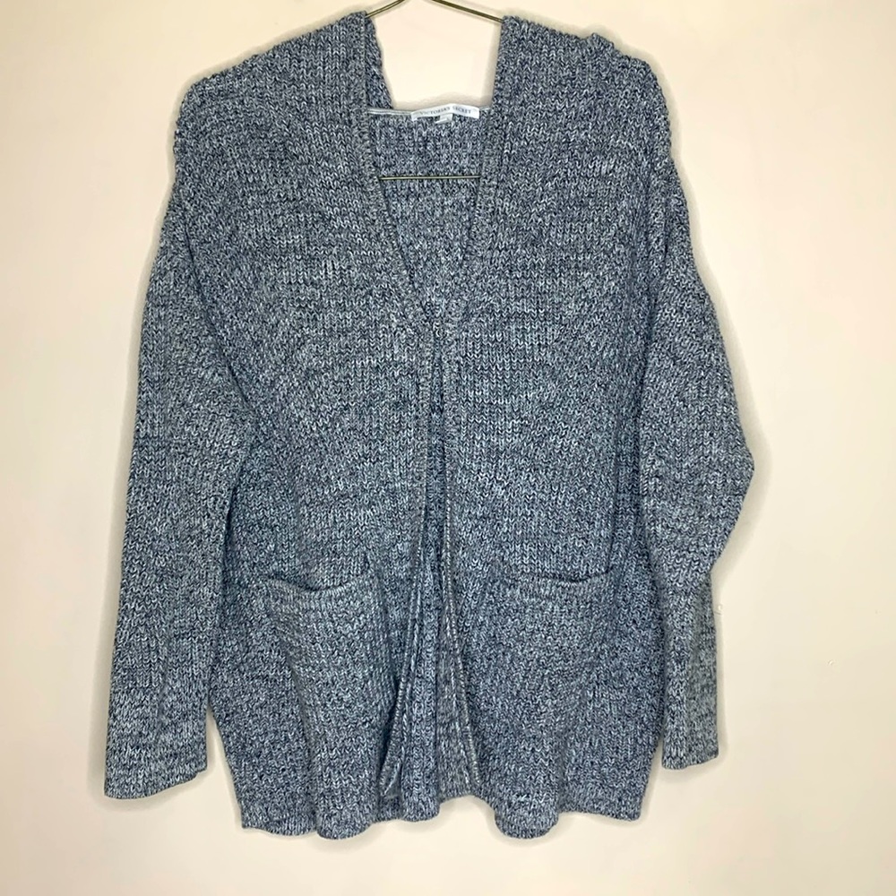 Victoria’s Secret | Large Oversized Knit Cardigan | Hooded With Pockets | Heavy
